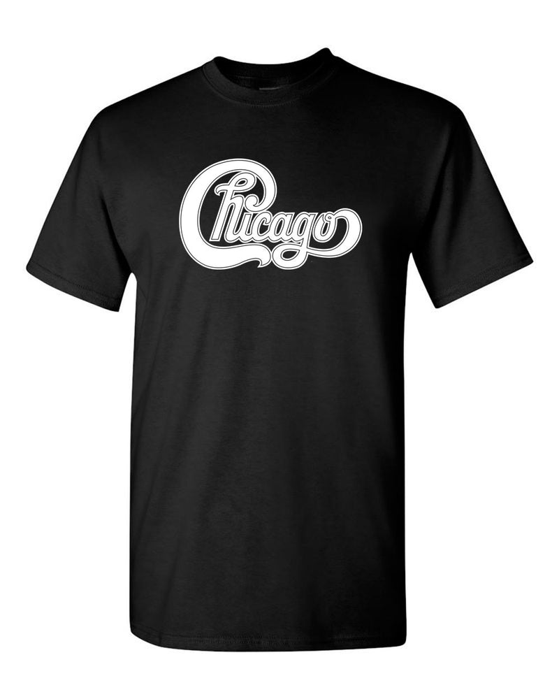 Newlooktees Chicago Rock Band Legend Logo Men T-Shirt S / Black