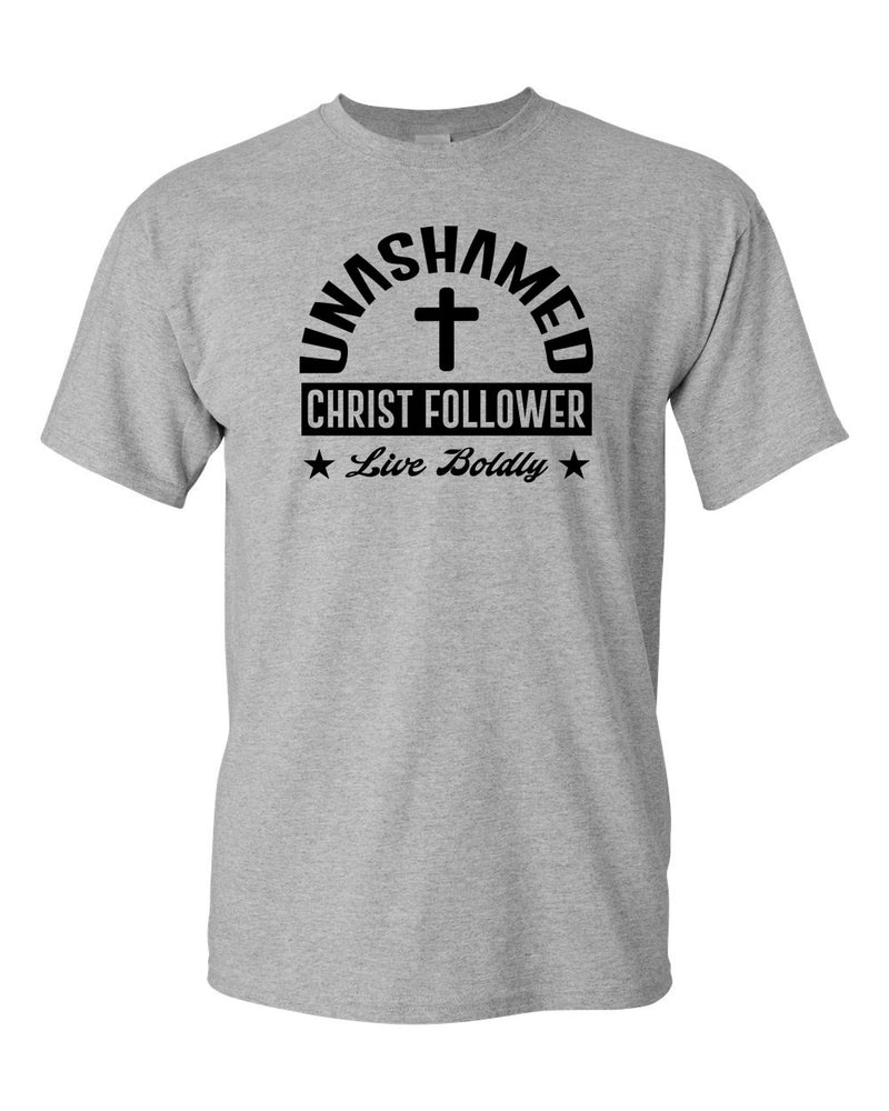 Unashamed Christ Follower Live Boldly T-shirt, Religious T-shirt - Fivestartees