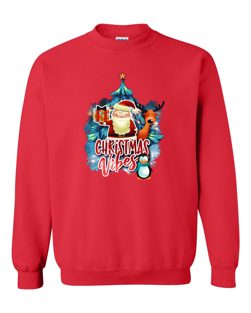 Christmas vibes Sweatshirt, Holiday Sweatshirt - Fivestartees