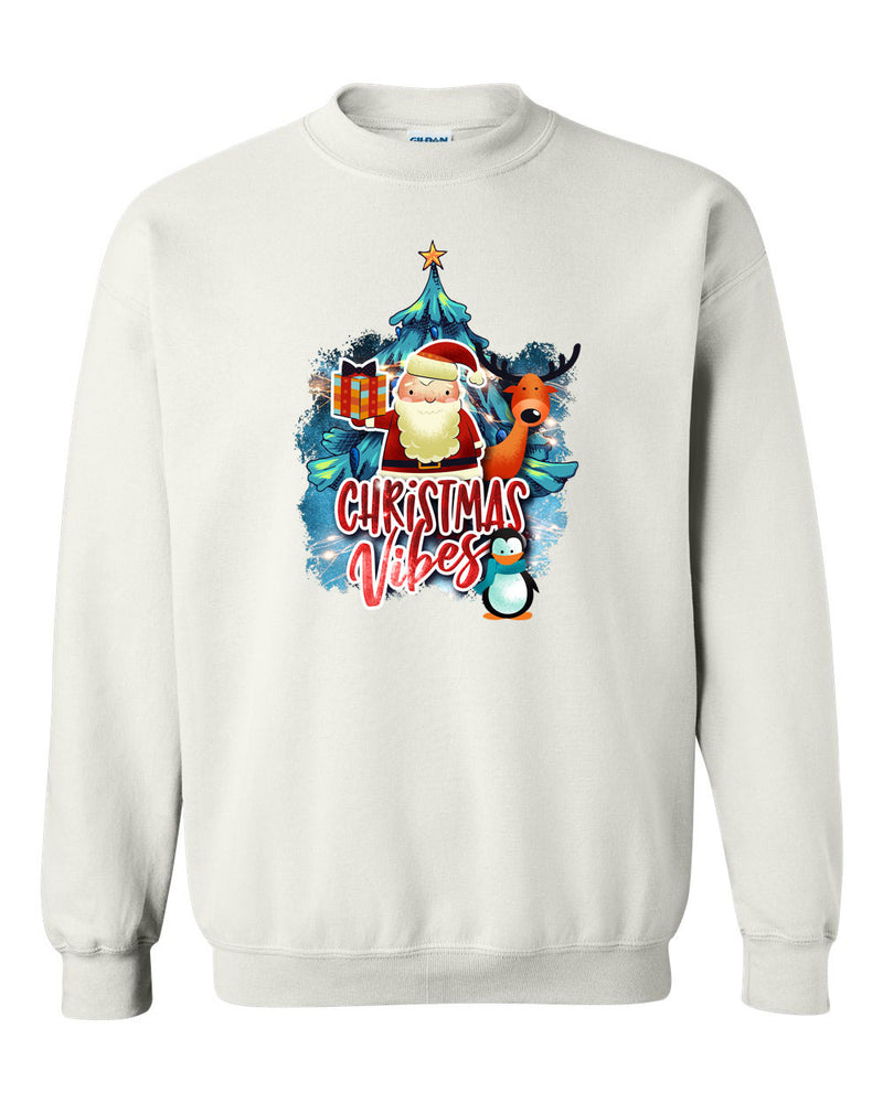Christmas vibes Sweatshirt, Holiday Sweatshirt - Fivestartees