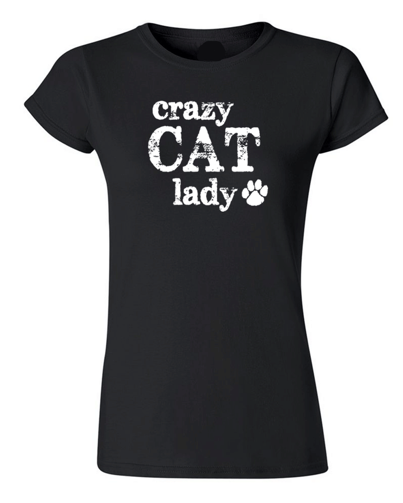 Crazy Cat Lady T-shirt Cat Lover T-shirt - Fivestartees