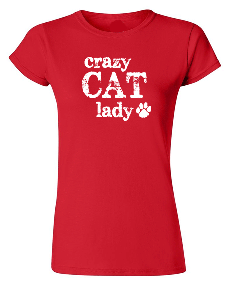 Crazy Cat Lady T-shirt Cat Lover T-shirt - Fivestartees