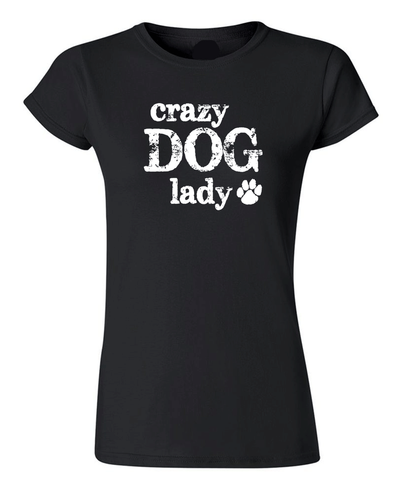 Crazy Dog Lady T-shirt Dog Lover T-shirt - Fivestartees