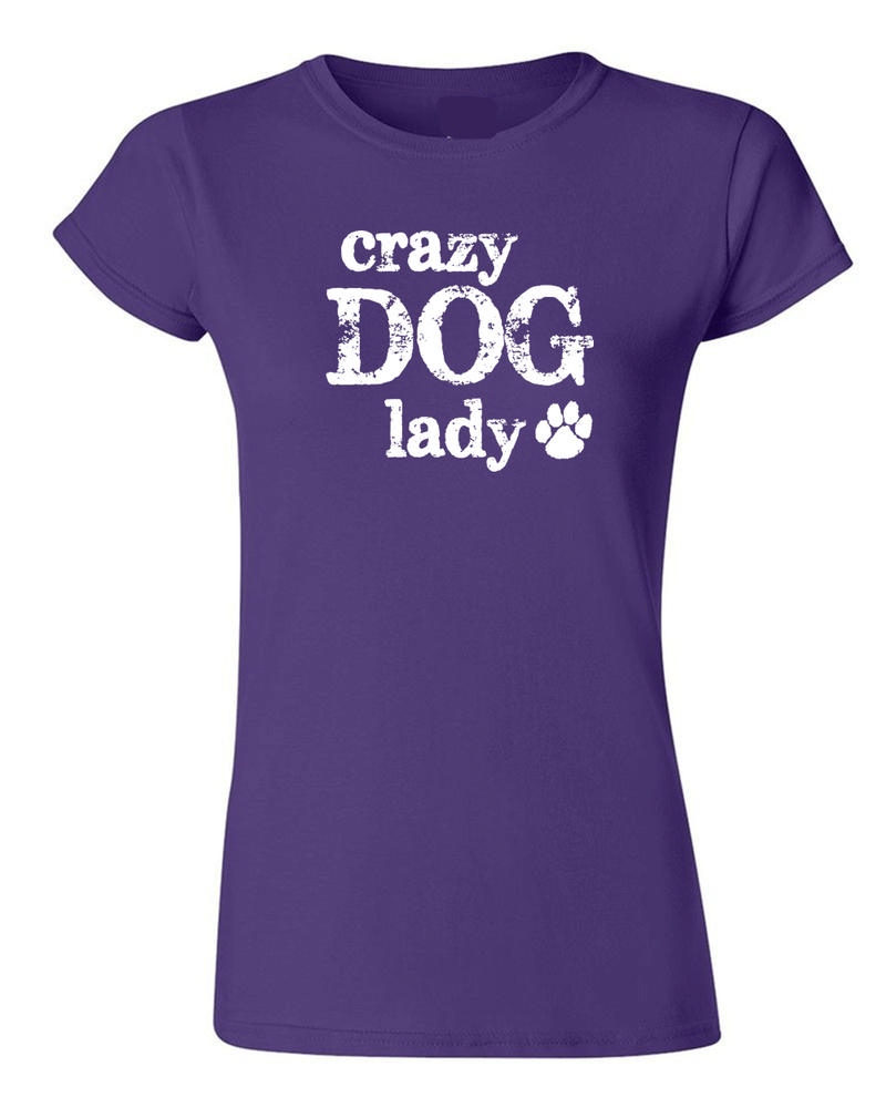 Crazy Dog Lady T-shirt Dog Lover T-shirt - Fivestartees