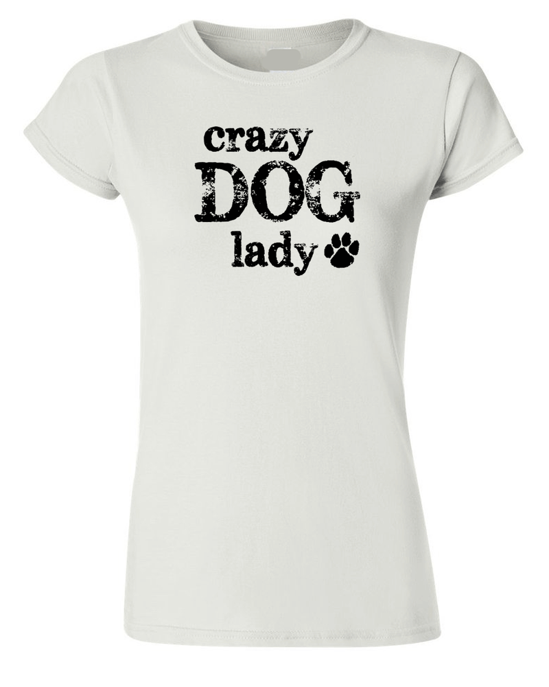 Crazy Dog Lady T-shirt Dog Lover T-shirt - Fivestartees