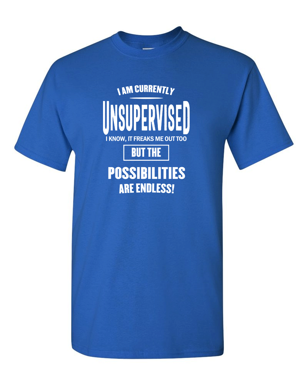 I am currently 2024 unsupervised t shirt