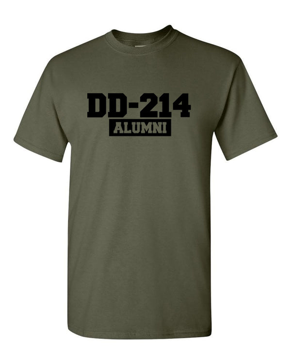 DD-214 Alumni, Military T-Shirt - Fivestartees