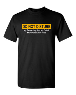 Do Not Disturb my peace, my joy, my grind, my whole entire vibe t-shirt - Fivestartees