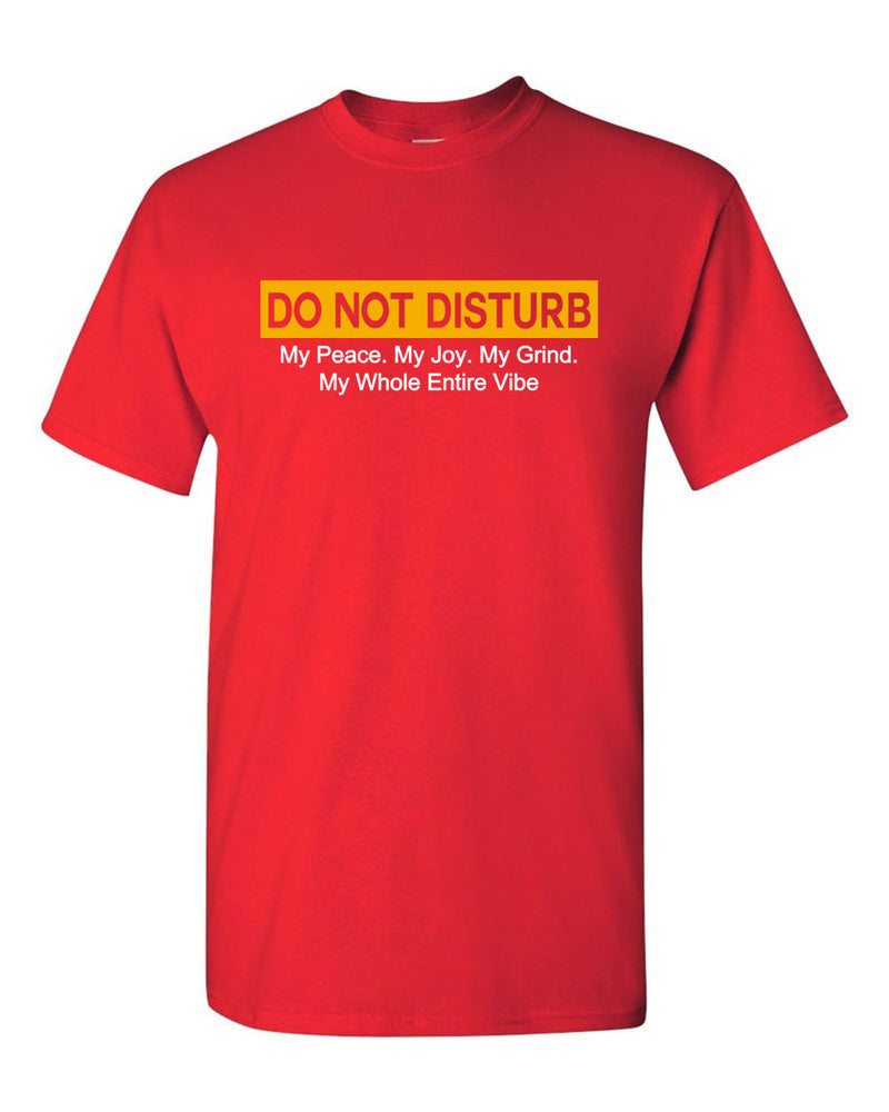 Do Not Disturb my peace, my joy, my grind, my whole entire vibe t-shirt - Fivestartees