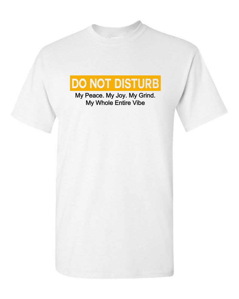 Do Not Disturb my peace, my joy, my grind, my whole entire vibe t-shirt - Fivestartees