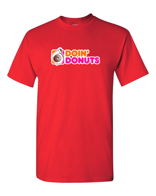 Doin' Donuts - Funny Drift Racing Car Enthusiast T-Shirt - Fivestartees