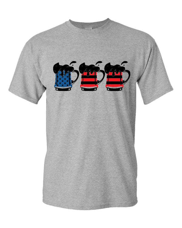 American pride beer mug t-shirt - Fivestartees