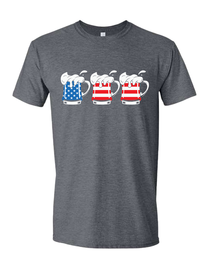 American pride beer mug t-shirt - Fivestartees