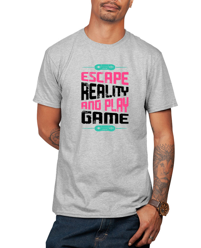 Escape reality and play game t-shirt funny gaming t-shirt - Fivestartees