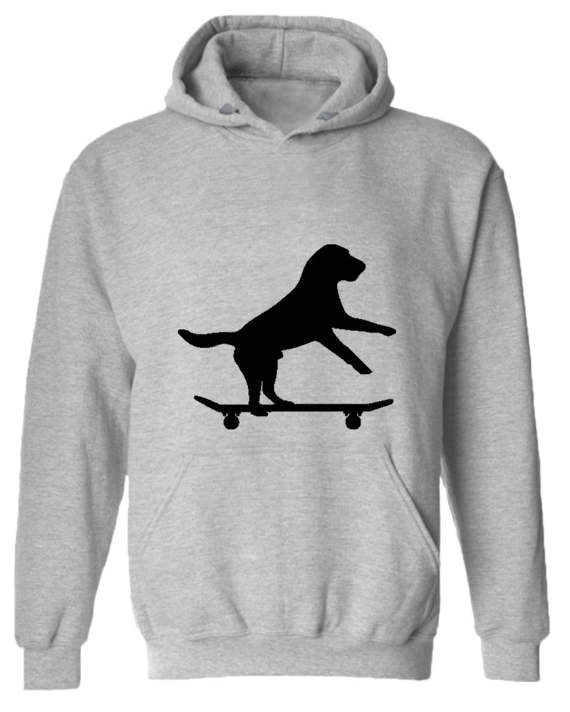 Dog skating hoodie, dog lover hoodies - Fivestartees