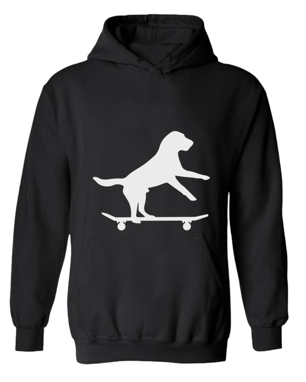 Dog skating hoodie, dog lover hoodies - Fivestartees