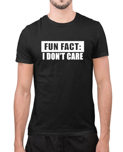 Fun fact i don't c*re t-shirt, sarcasm t-shirt - Fivestartees