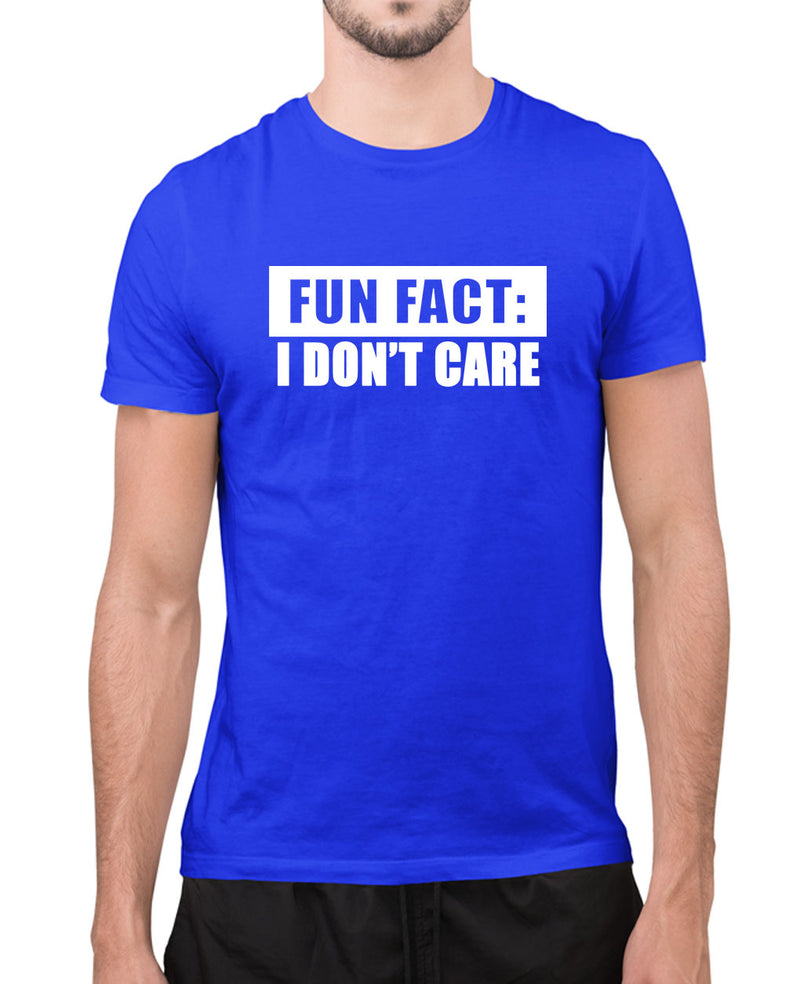 Fun fact i don't c*re t-shirt, sarcasm t-shirt - Fivestartees