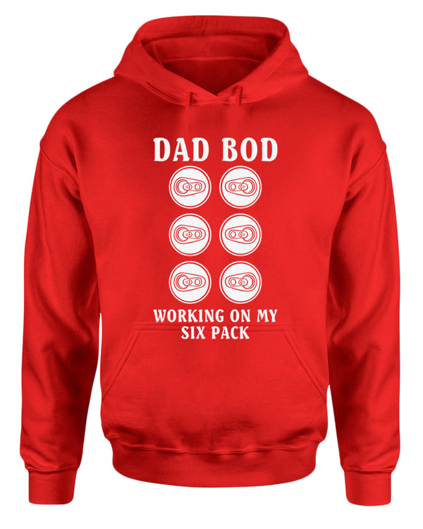 Dad bod working on my six pack hoodie - Fivestartees
