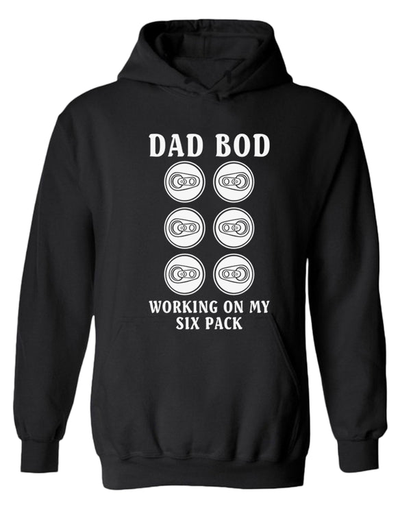 Dad bod working on my six pack hoodie - Fivestartees