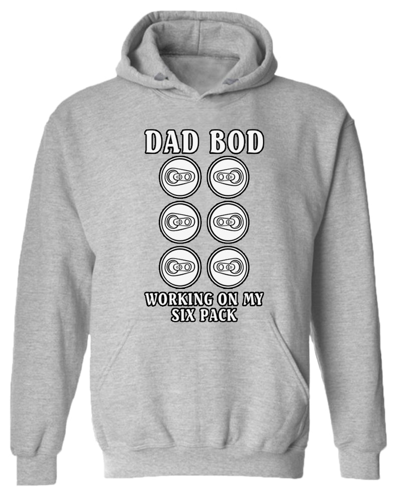 Dad bod working on my six pack hoodie - Fivestartees