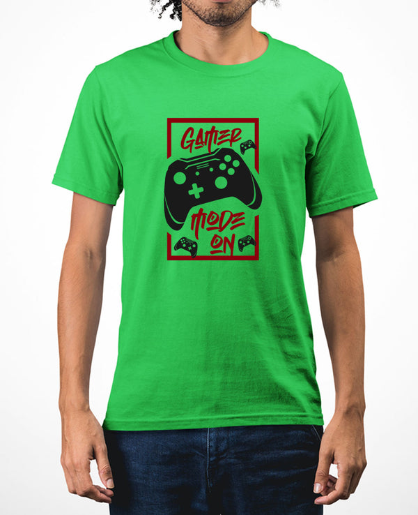 Gamer mode on t-shirt funny geek t-shirt video game tee - Fivestartees