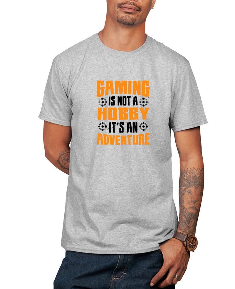 Gaming is not hobby it's an adventure funny geek t-shirt video game tee - Fivestartees