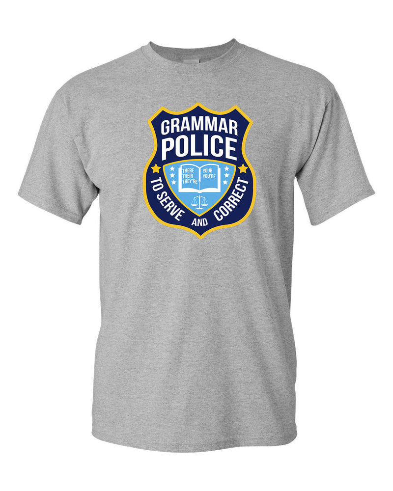 Grammar Police Funny Sarcasm Quotes Literary T-Shirt - Fivestartees