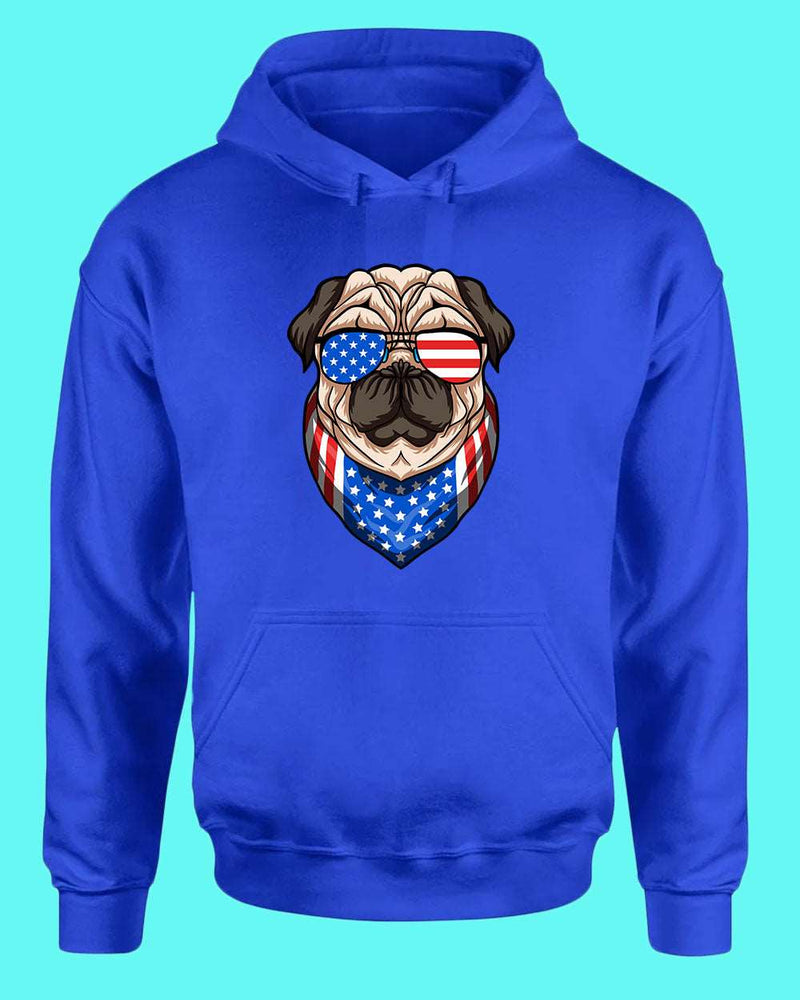 American hoodie USA Flag with Dog hoodie - Fivestartees