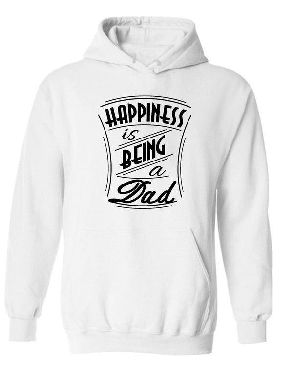 Happiness is being a Dad Hoodie father Hoodie - Fivestartees