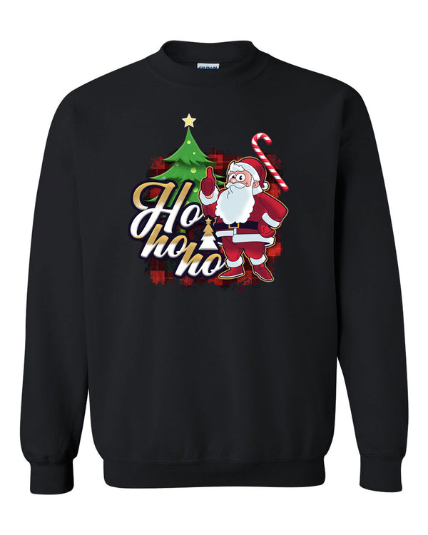 Hoho Christmas Santa Sweatshirt, Holiday Sweatshirt - Fivestartees