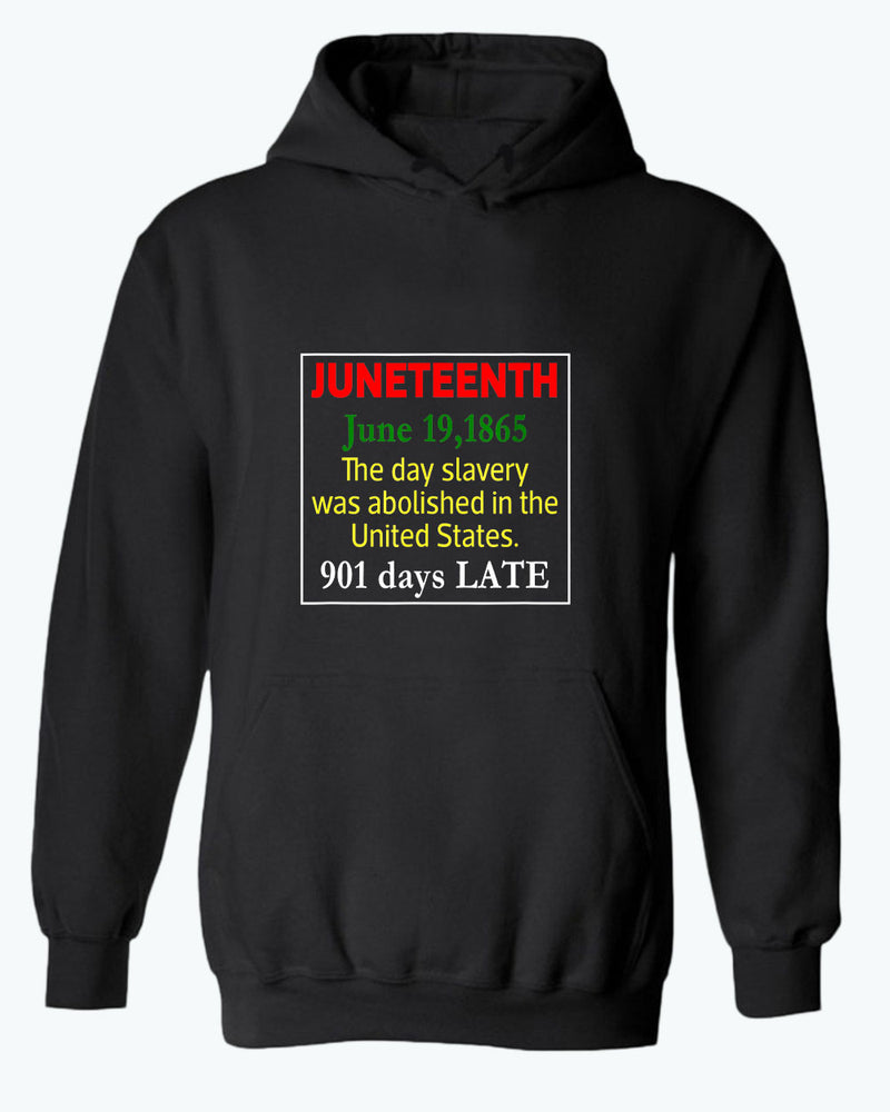 The day slavery was abolished in USA hoodie, juneteenth hoodies - Fivestartees