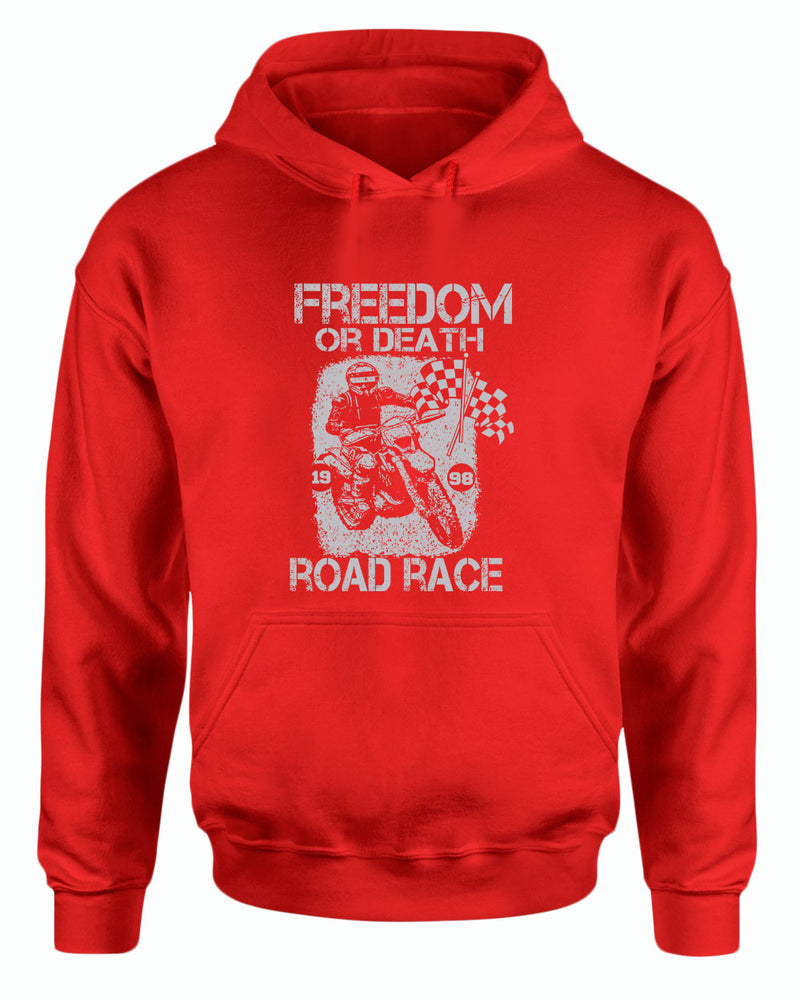 Freedom or death road race hoodie - Fivestartees