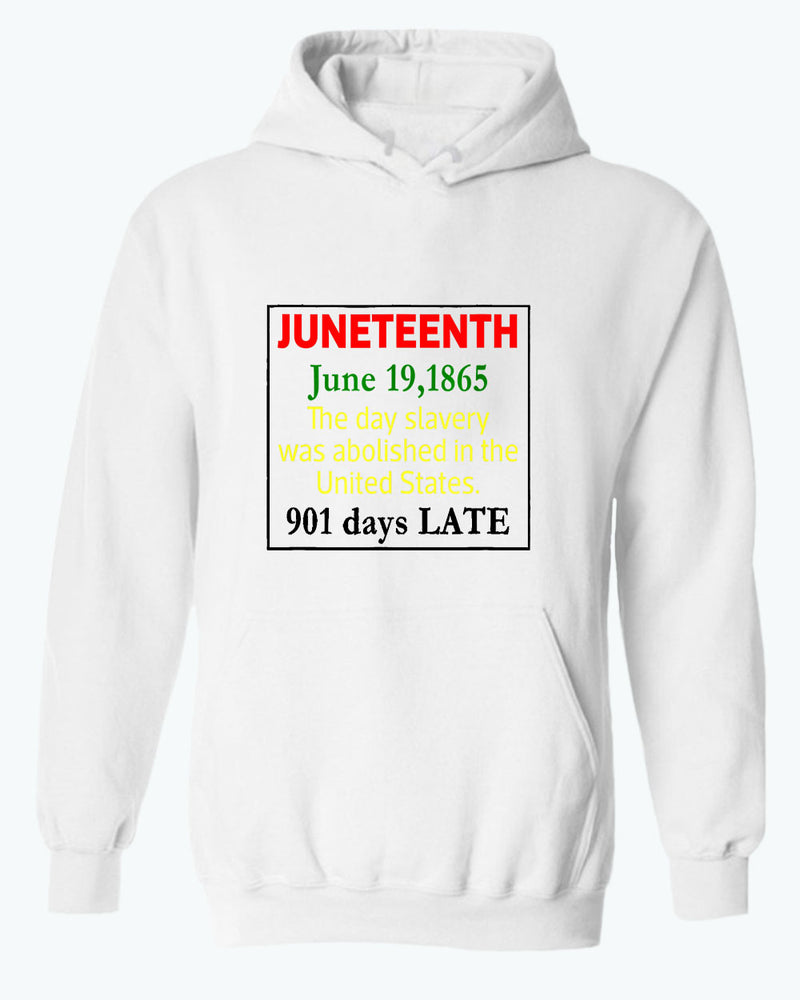 The day slavery was abolished in USA hoodie, juneteenth hoodies - Fivestartees