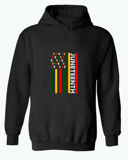 Black power juneteenth thoodie - Fivestartees