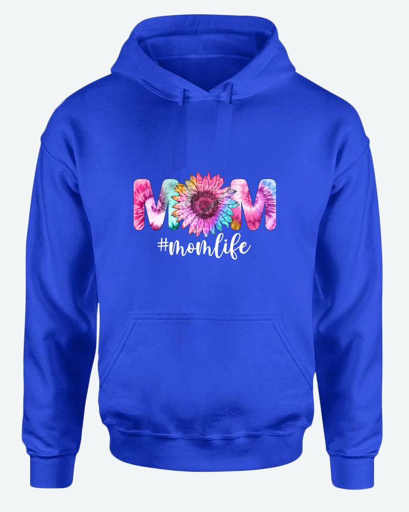 Mom Life flowery design hoodie - Fivestartees