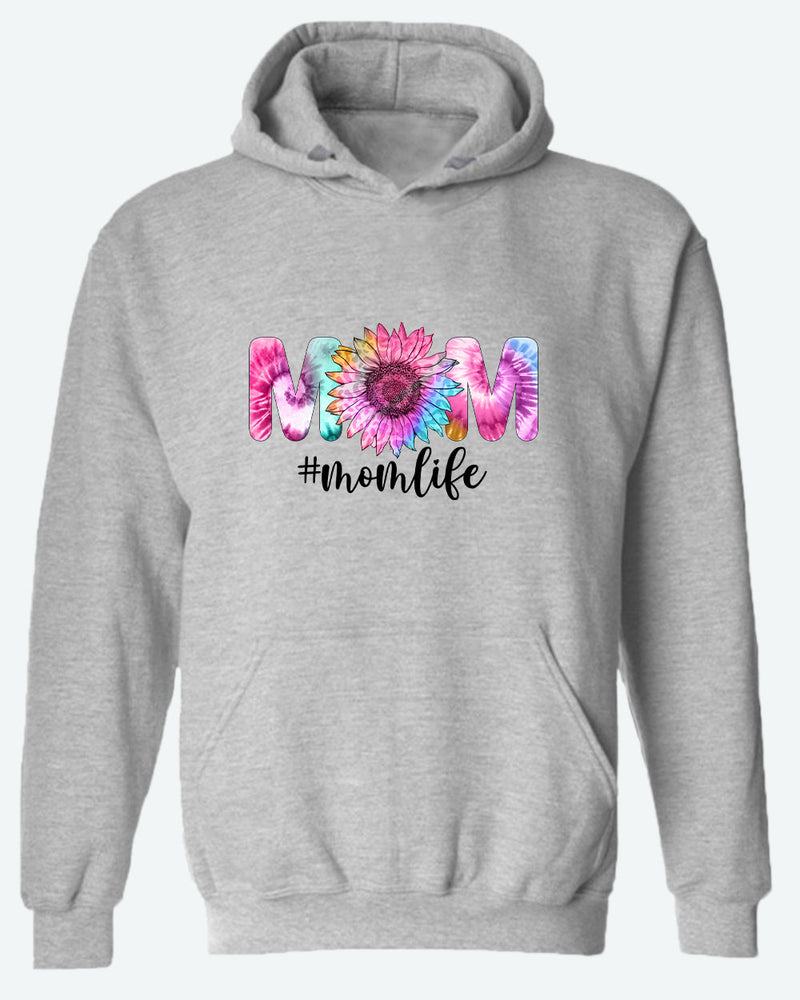 Mom Life flowery design hoodie - Fivestartees