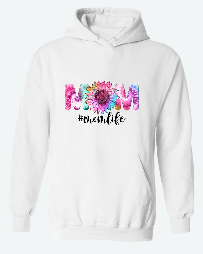 Mom Life flowery design hoodie - Fivestartees