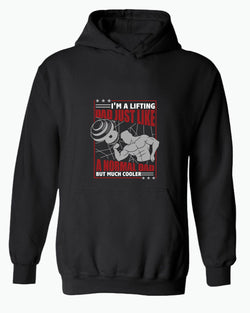 I'm a lifting dad, just like a normal dad but much cooler hoodie, daddy gym hoodies - Fivestartees