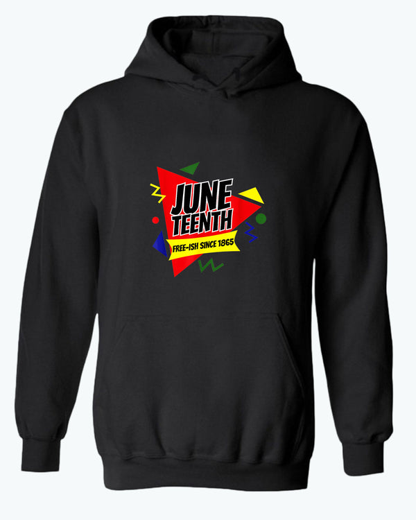 Free-ish since 1865 hoodie juneteenth hoodie Red design - Fivestartees