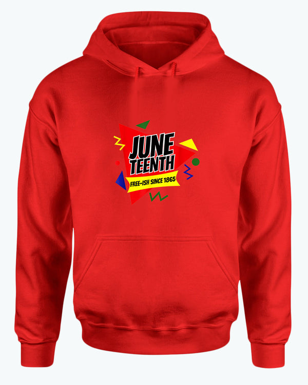 Free-ish since 1865 hoodie juneteenth hoodie Red design - Fivestartees