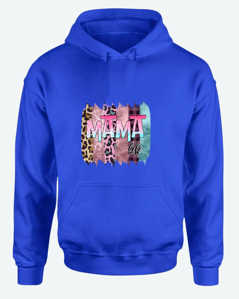 Mama colorful cheetah hoodie - Fivestartees