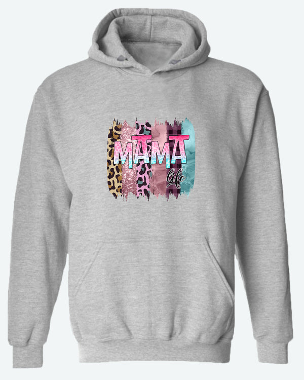 Mama colorful cheetah hoodie - Fivestartees