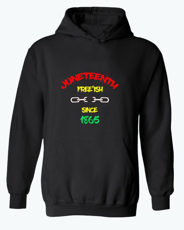 Chain broke hoodie Free-ish since 1865 hoodie juneteenth hoodie - Fivestartees