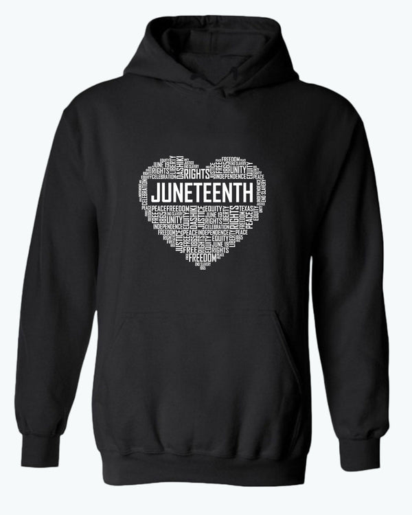 Juneteenth freedom, right unity hoodie - Fivestartees