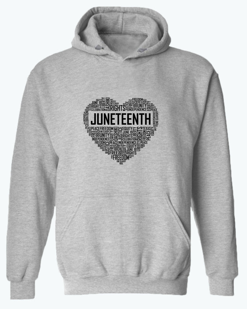 Juneteenth freedom, right unity hoodie - Fivestartees