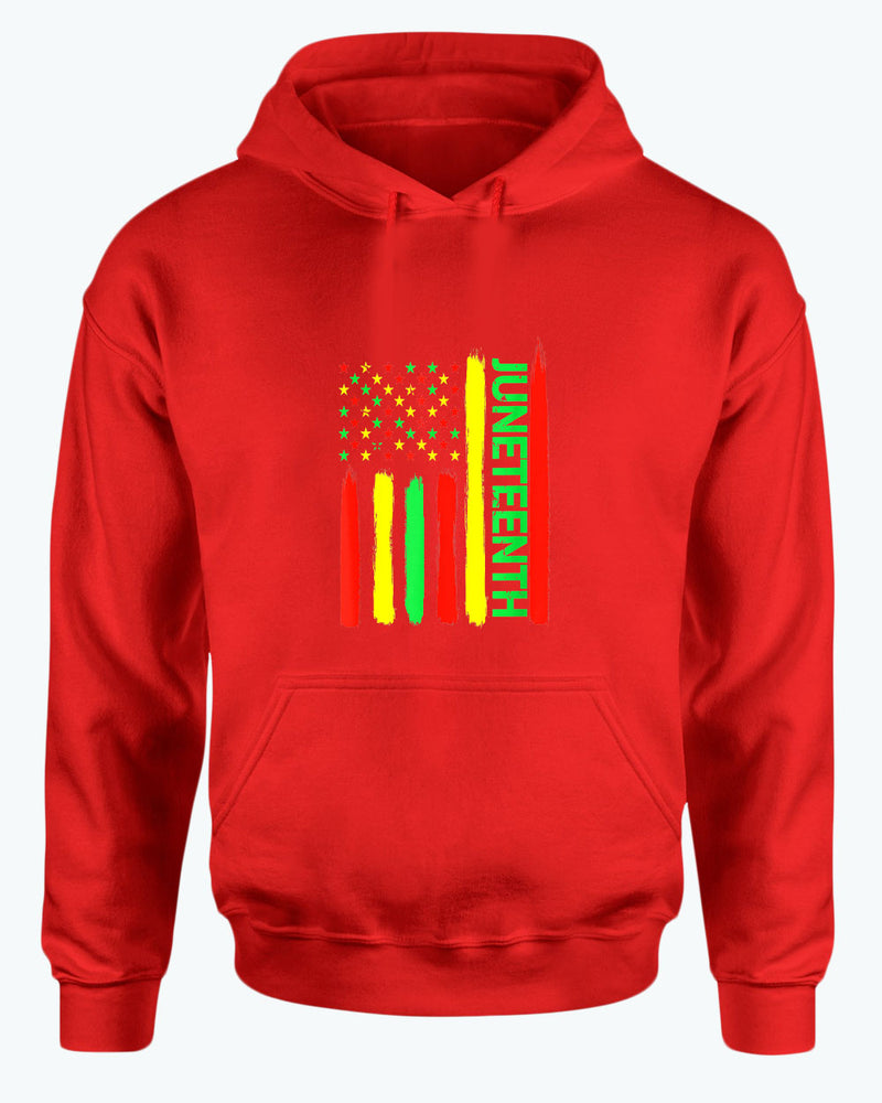 Juneteenth American flag hoodie - Fivestartees