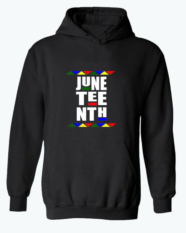 Juneteenth colorful hoodie - Fivestartees