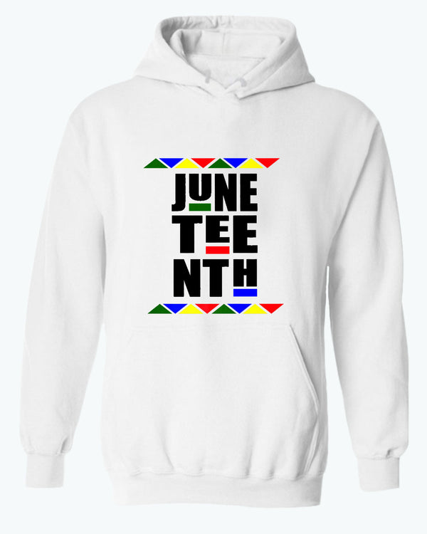 Juneteenth colorful hoodie - Fivestartees