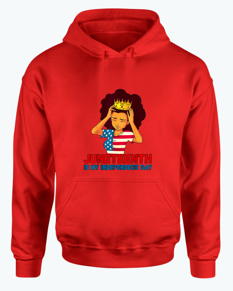 Juneteenth is my independence day women hoodie - Fivestartees